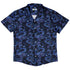 Floral Dragon Night Button Up Shirt Geek Nerd adult sizing Design by Episodic Fantasy Prints