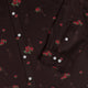 Floral Violin Melody Long Sleeve Button Up Shirt Geek Nerd adult sizing Design by Dunking Toast FLOW DESC WRITING