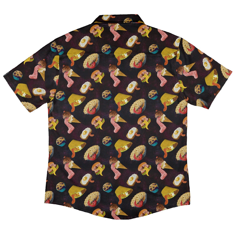 Food Mimics Dnd Button Up Shirt - adult sizing - Designs by Nathan - dnd & rpg print