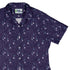 Forest Cats Lilac Curvy Button Up Shirt womens top right