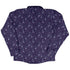 Forest Cats Lilac Long Sleeve Button Up Shirt back