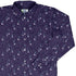 Forest Cats Lilac Long Sleeve Button Up Shirt cover