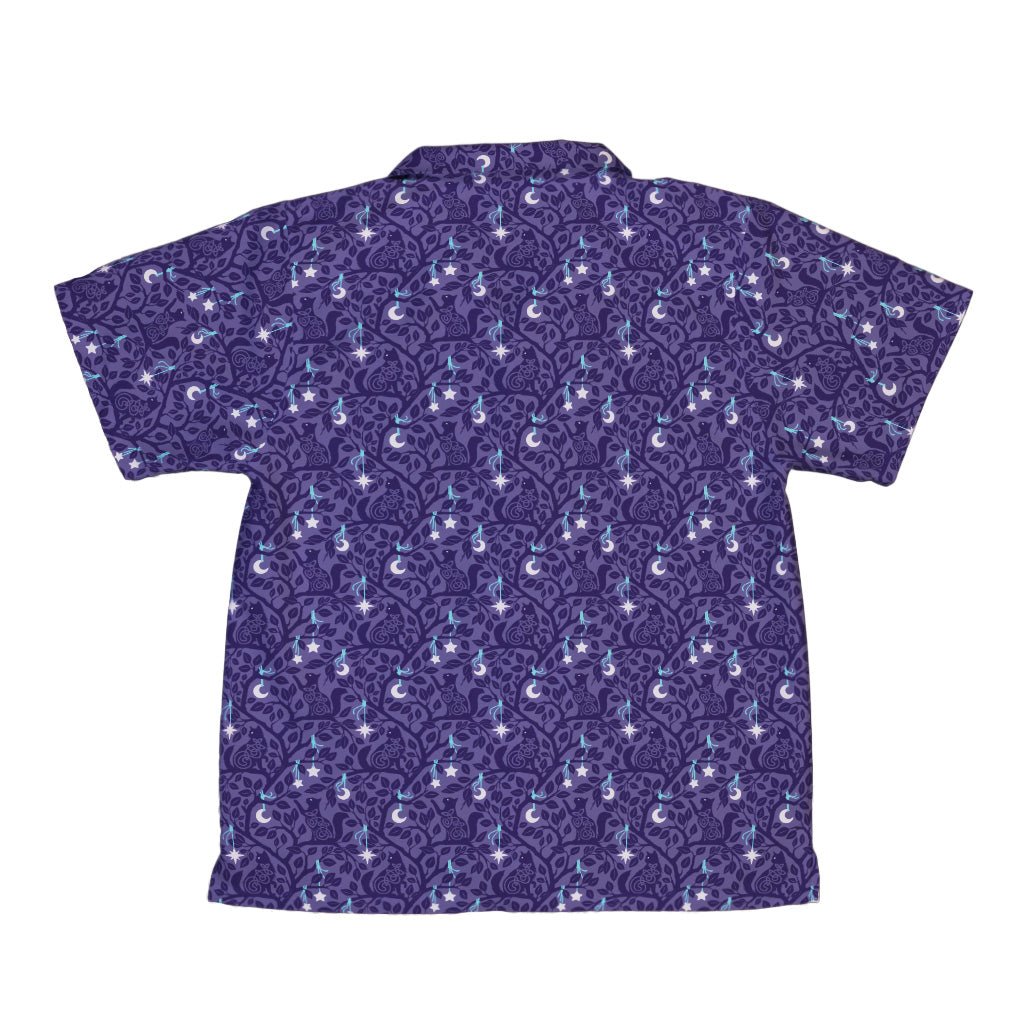 Forest Cats Lilac Youth Hawaiian Shirt 2
