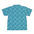 Forest Cats Teal Youth Hawaiian Shirt Back