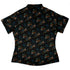 Forest Foxes Curvy Button Up Shirt womens back