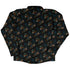 Forest Foxes Long Sleeve Button Up Shirt back