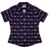 Four Calling Birds Curvy Button Up Shirt womens front