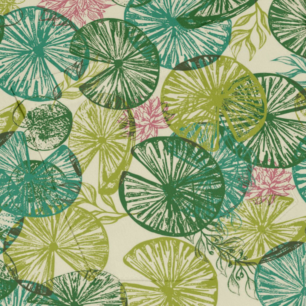 Frog Among Lilies Long Sleeve Button Up Shirt Geek Nerd 0925 adult sizing All Adult Button Up Shirts