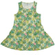 Frog Among Lilies Dress Geek Nerd 0925 Animal Patterns Botany Print
