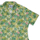 Frog Among Lilies Curvy Button Up Shirt Geek Nerd 0925 All Adult Button Up Shirts Animal Patterns