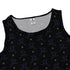 Frog Population Black Sleeveless Dress close front