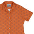 Frog Population Curvy Button Up Shirt womens top right