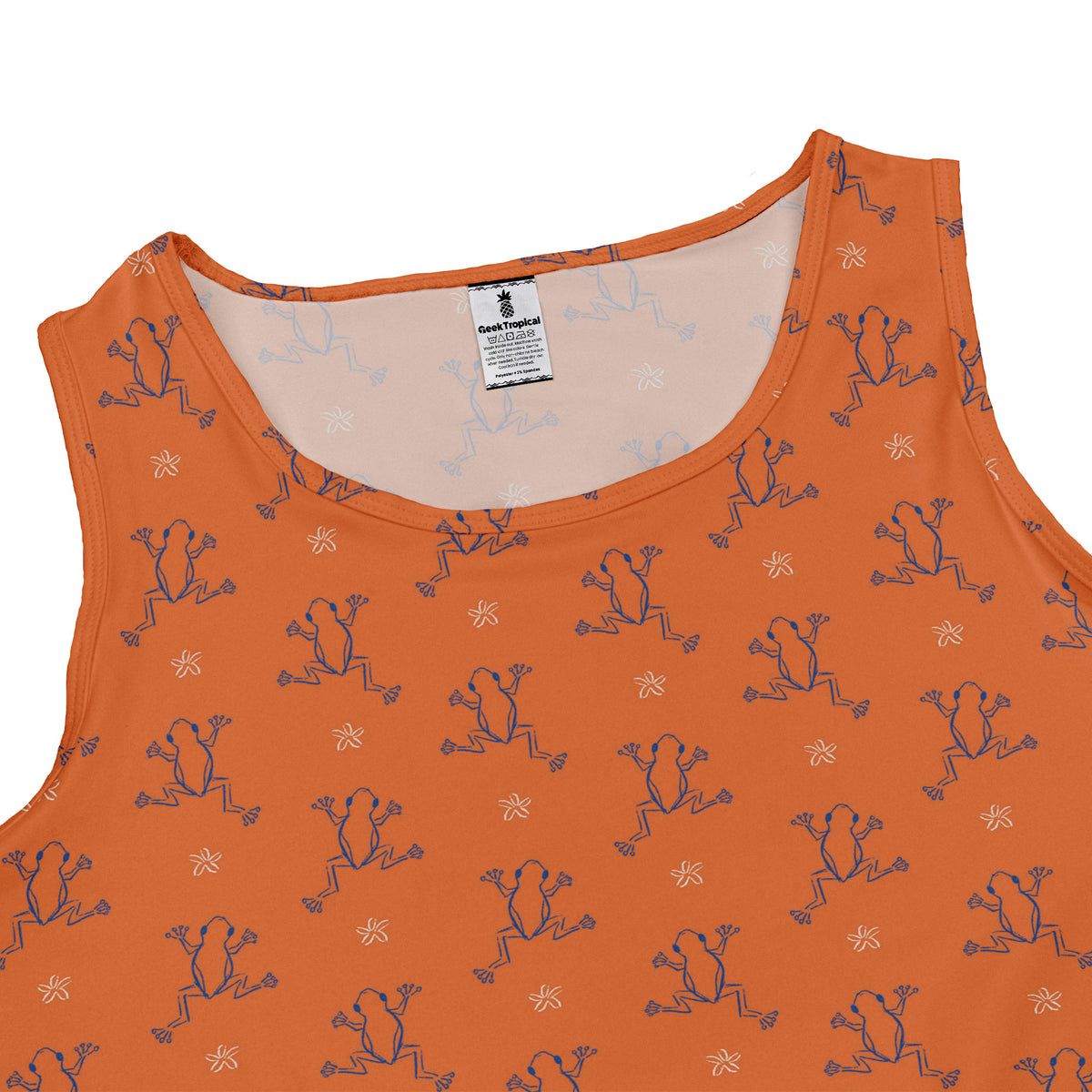 Frog Population Sleeveless Dress close front