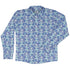 Frost Queen Silver Fox Long Sleeve Button Up Shirt front