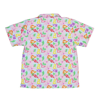 Fruit Snack Dinos Youth Hawaiian Shirt Geek Nerd 0925 Animal Patterns Design by Julie Kitzes