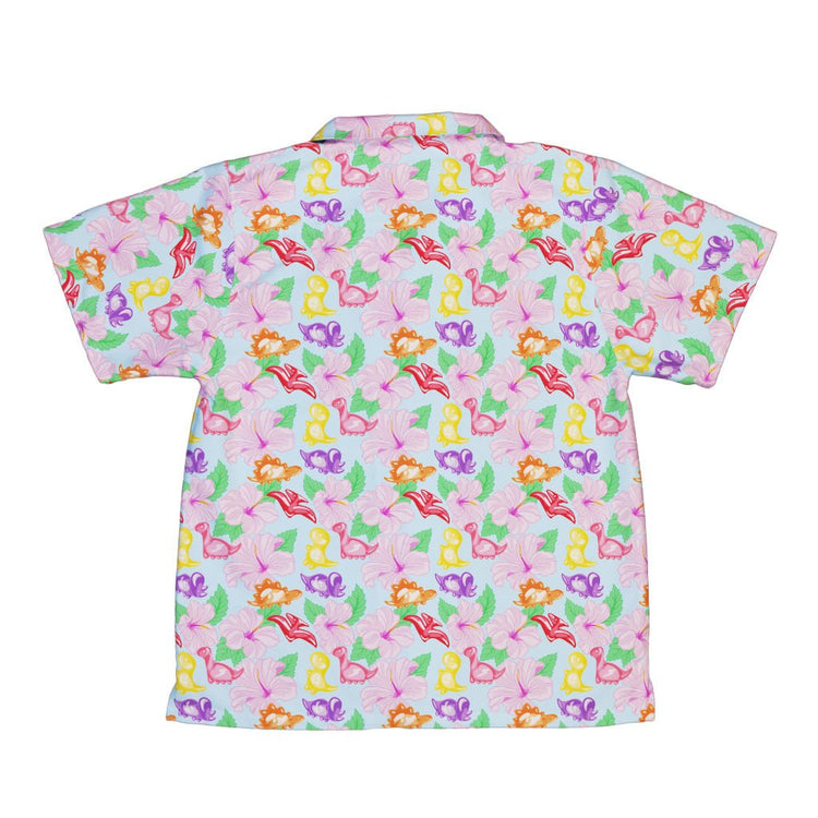 Fruit Snack Dinos Youth Hawaiian Shirt Geek Nerd 0925 Animal Patterns Design by Julie Kitzes
