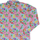 Fruit Snack Dinos Long Sleeve Button Up Shirt Geek Nerd 0925 adult sizing All Adult Button Up Shirts