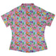 Fruit Snack Dinos Curvy Button Up Shirt Geek Nerd 0925 All Adult Button Up Shirts Animal Patterns