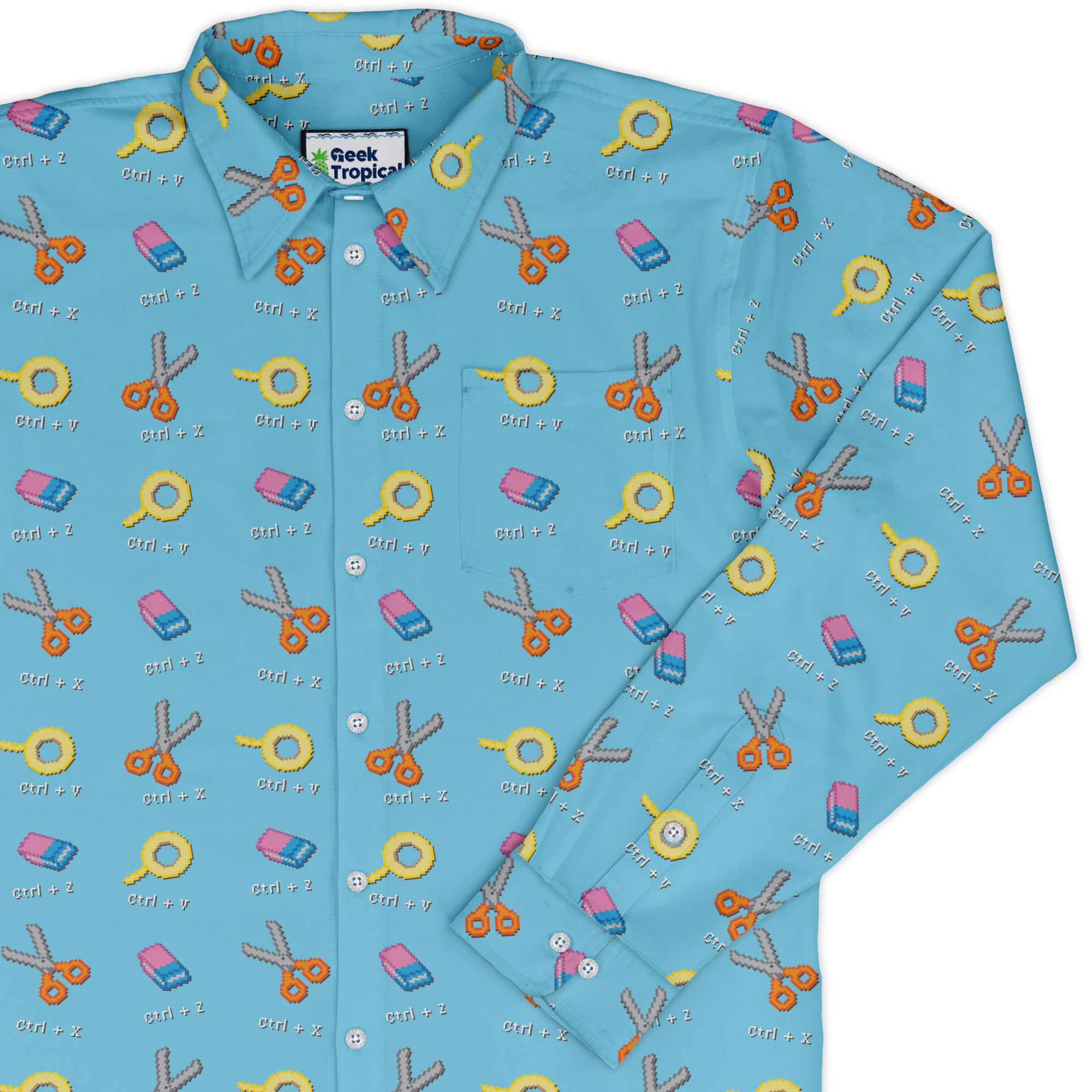 Full Control Long Sleeve Button Up Shirt cover