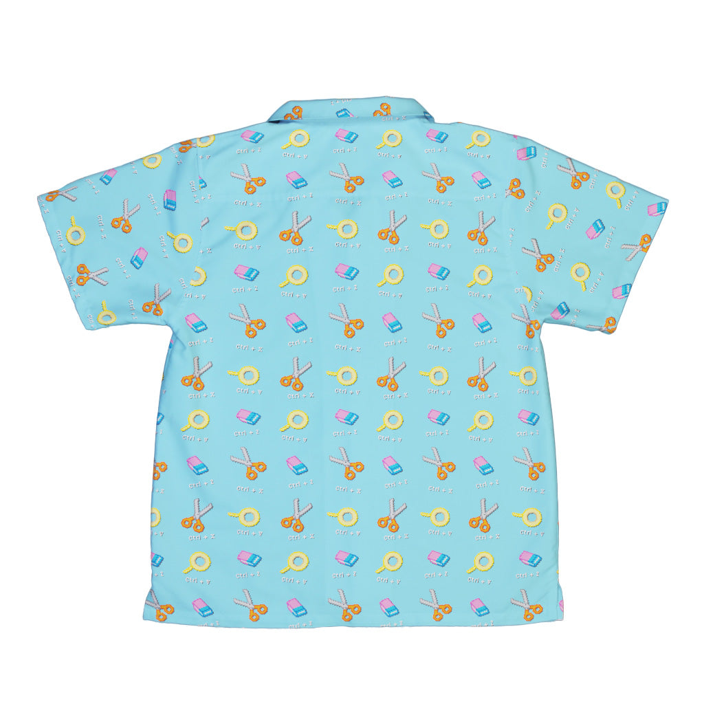 Full Control Youth Hawaiian Shirt Back