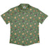 Fungis Green Button Up Shirt Flat Front