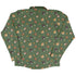 Fungis Green Long Sleeve Button Up Shirt back