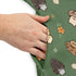 Fungis Green Sleeveless Dress Pocket