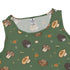 Fungis Green Sleeveless Dress close front