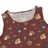 Fungis Red Sleeveless Dress close front