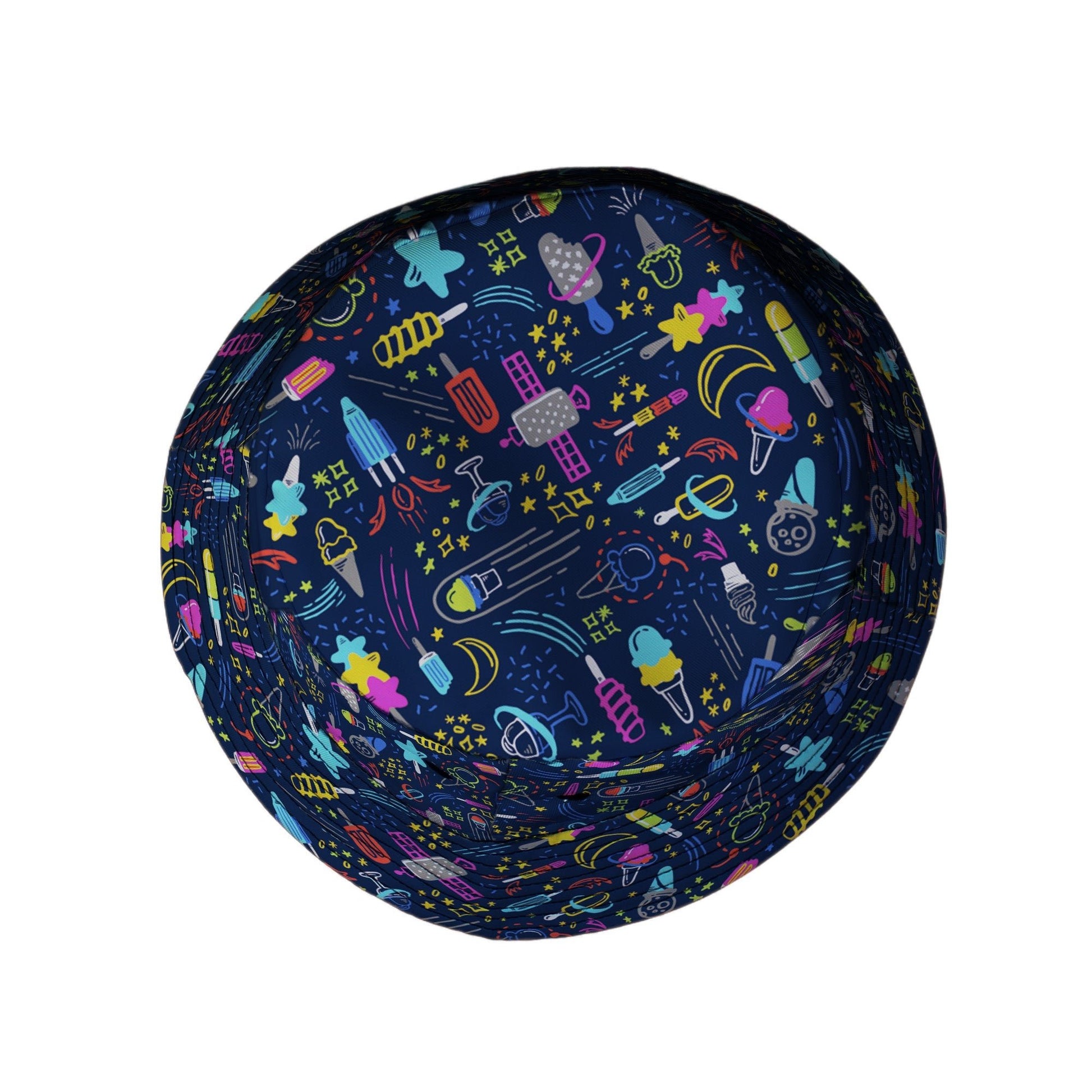 Galactic Ice Rocket Bucket Hat Geek Nerd Design by Zirkus Design lx - B q225