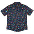 Galactic Ice Rocket Button Up Shirt Geek Nerd adult sizing Design by Zirkus Design q225