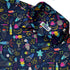 Galactic Ice Rocket Button Up Shirt Geek Nerd adult sizing Design by Zirkus Design q225