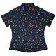 Galactic Ice Rocket Curvy Button Up Shirt Geek Nerd Design by Zirkus Design q225 science print