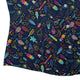 Galactic Ice Rocket Curvy Button Up Shirt Geek Nerd Design by Zirkus Design q225 science print