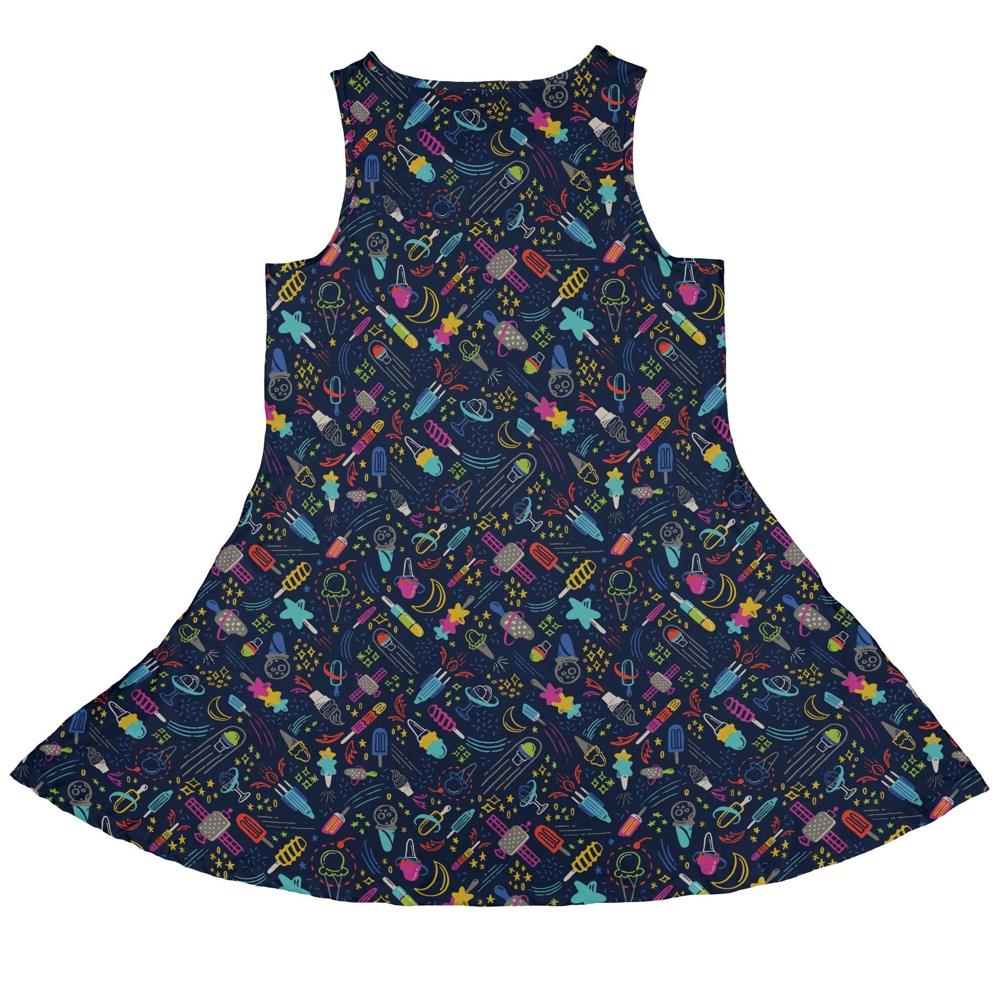 Galactic Ice Rocket Dress Geek Nerd Design by Zirkus Design lx - C q225