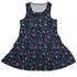 Galactic Ice Rocket Dress Geek Nerd Design by Zirkus Design lx - C q225