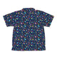 Galactic Ice Rocket Youth Hawaiian Shirt Geek Nerd Design by Zirkus Design q225 science print