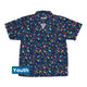 Galactic Ice Rocket Youth Hawaiian Shirt Geek Nerd Design by Zirkus Design q225 science print