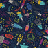Galactic Ice Rocket Long Sleeve Button Up Shirt Geek Nerd adult sizing Design by Zirkus Design FLOW DESC WRITING