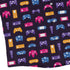 Game Controllers Purple Video Game Long Sleeve Button Up Shirt Geek Nerd adult sizing FLOW DESC WRITING video game arcade print