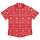 Gamer Christmas Sweater Button Up Shirt Geek Nerd adult sizing Christmas Print Design by Tobe Fonseca