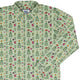 Garden Dragons Fantasy Long Sleeve Button Up Shirt Geek Nerd adult sizing Designed by Rose Khan Fantasy Prints