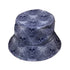 Garden Glow Skull Bucket Hat Black Stitching
