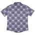 Garden Glow Skull Button Up Shirt Back
