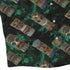 Geek Tiki Masks Dark Green Long Sleeve Button Up Shirt Geek Nerd adult sizing board game print computer print