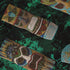 Geek Tiki Masks Dark Green Long Sleeve Button Up Shirt Geek Nerd adult sizing board game print computer print