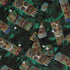 Geek Tiki Masks Dark Green Long Sleeve Button Up Shirt Geek Nerd adult sizing board game print computer print
