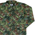 Geek Tiki Masks Light Green Long Sleeve Button Up Shirt Geek Nerd adult sizing board game print computer print