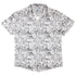 Geek Tropical Manga Button Up Shirt - adult sizing - Anime - Design by Claire Murphy