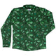 Gelatinous Cube Dnd Monster Long Sleeve Button Up Shirt Geek Nerd adult sizing Designs by Nathan dnd & rpg print